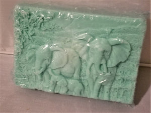 Shea Butter Elephant Design Soap