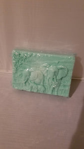 Natural Shea Butter Elephant Design Soap
