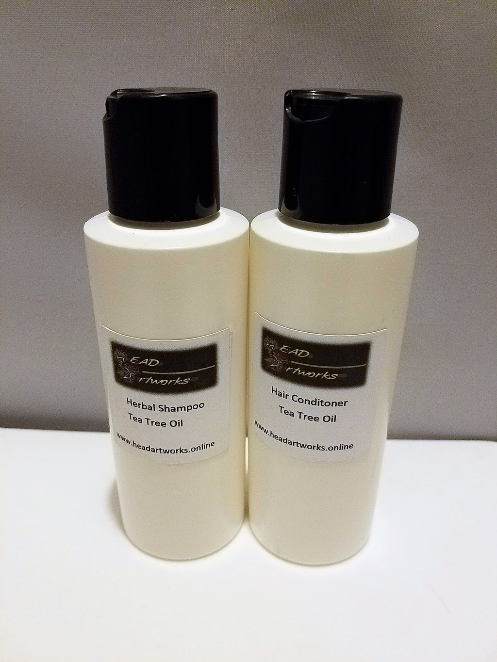 Natural Herbal Shampoo and Conditioner with Tea Tree Oil